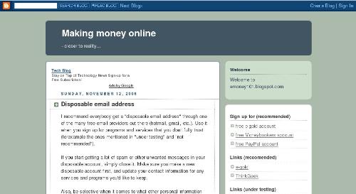 emoney101.blogspot.com - Screen shot