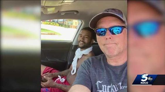 A kind stranger and Donte Franklin in Moore Oklahoma A kind stranger and Donte Franklin in Moore Oklahoma