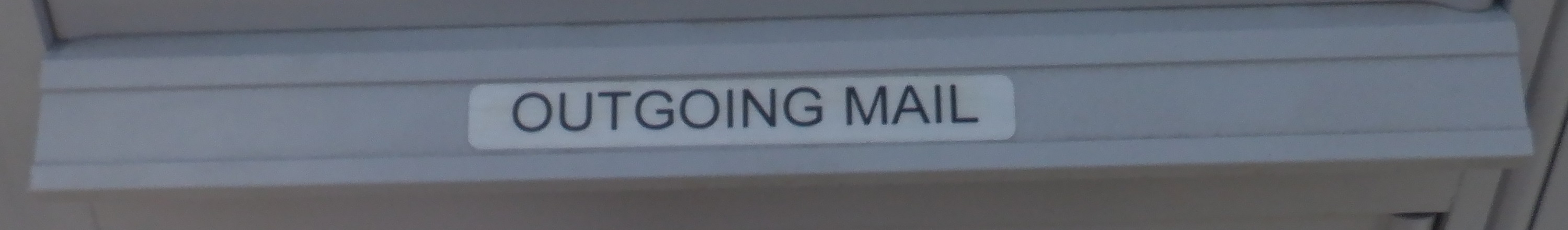 Photo I took of the mail box, cropped. Photo I took of the mail box, cropped.