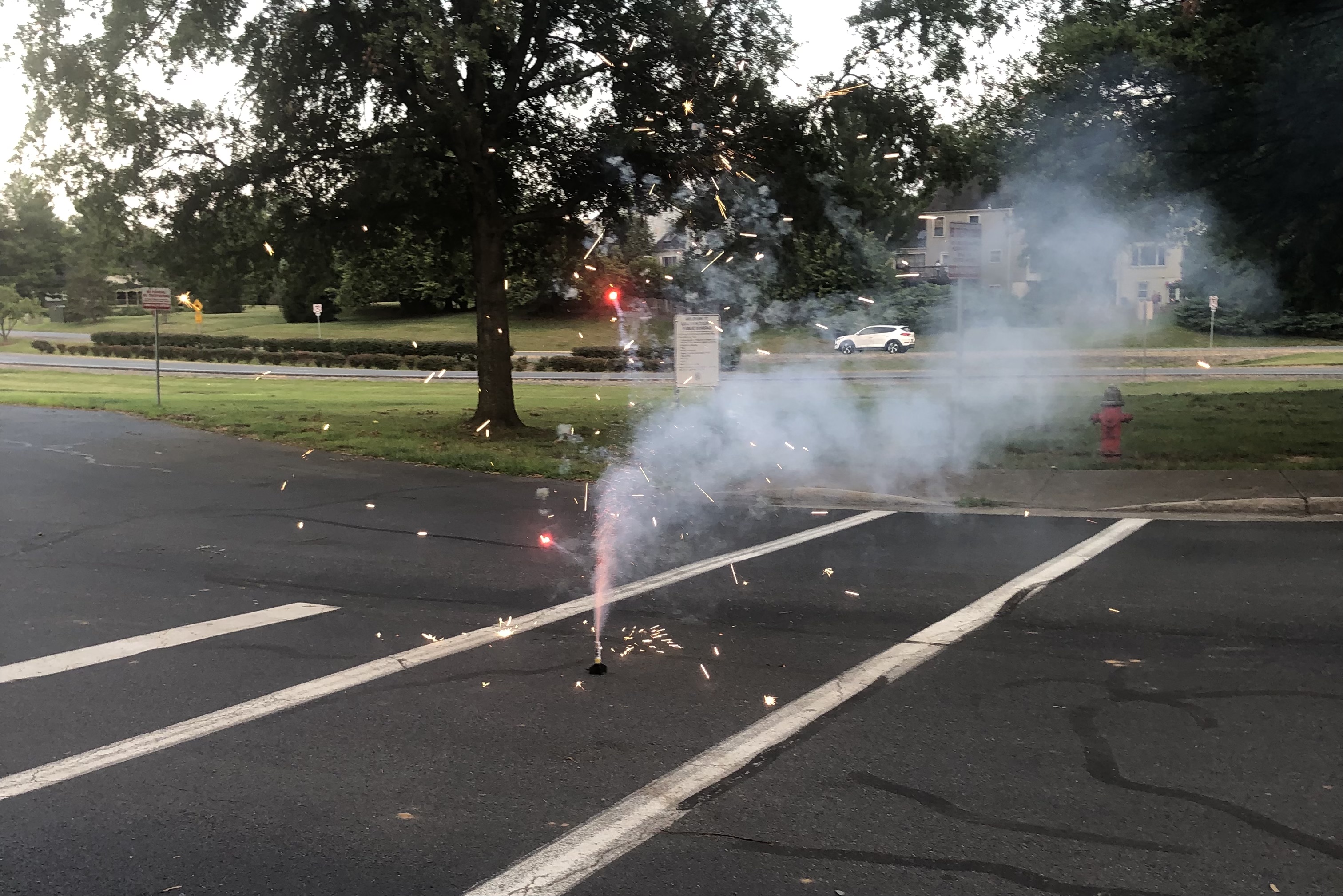Fireworks In The Parking Lot MyLot