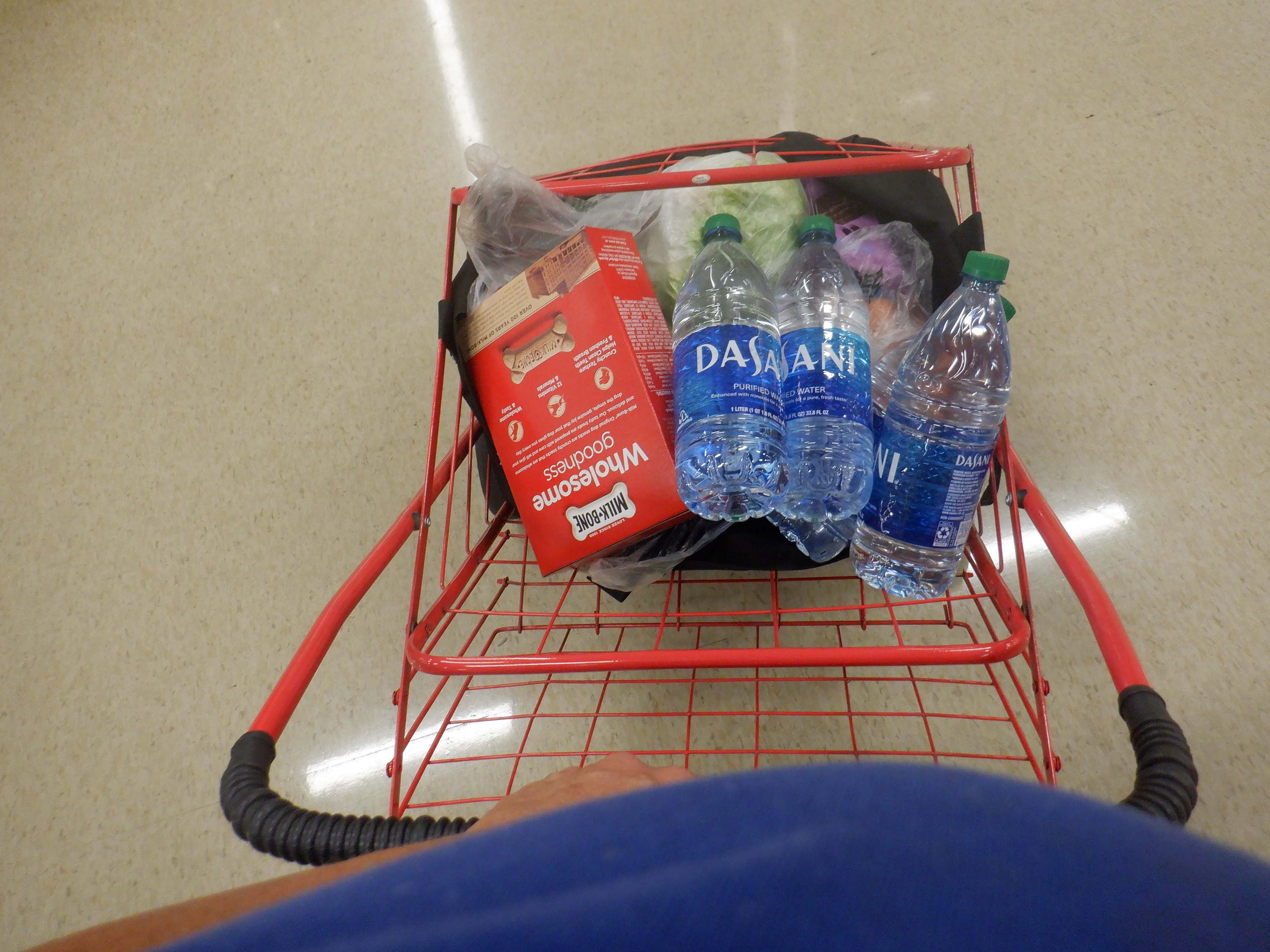 Photo I took of my groceries while waiting in line Photo I took of my groceries while waiting in line