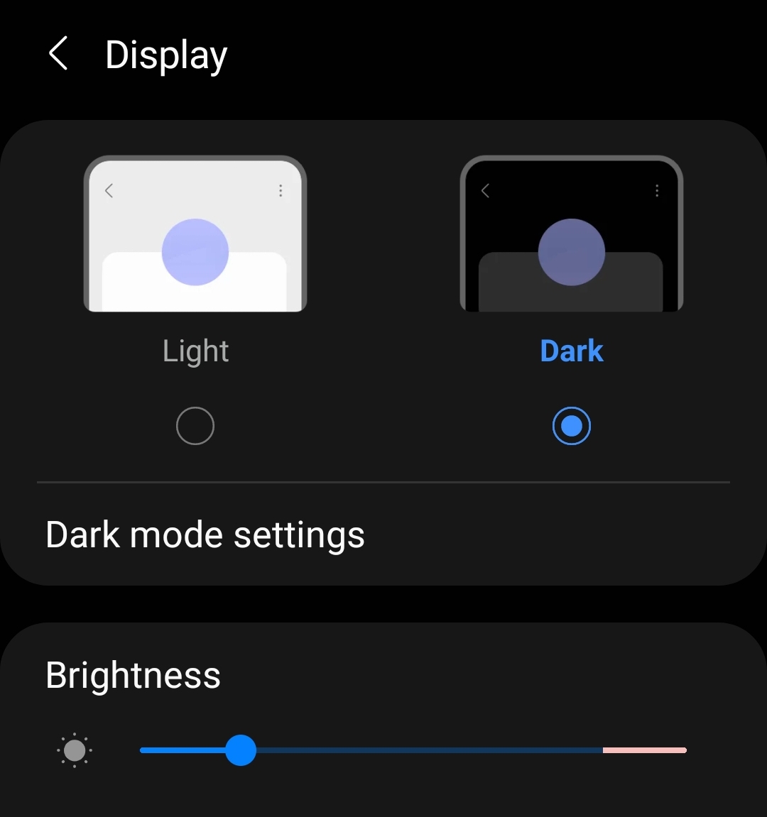 Dark mode Dark mode