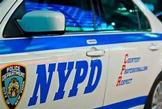 An image of a New York Police Department squad car An image of a New York Police Department squad car