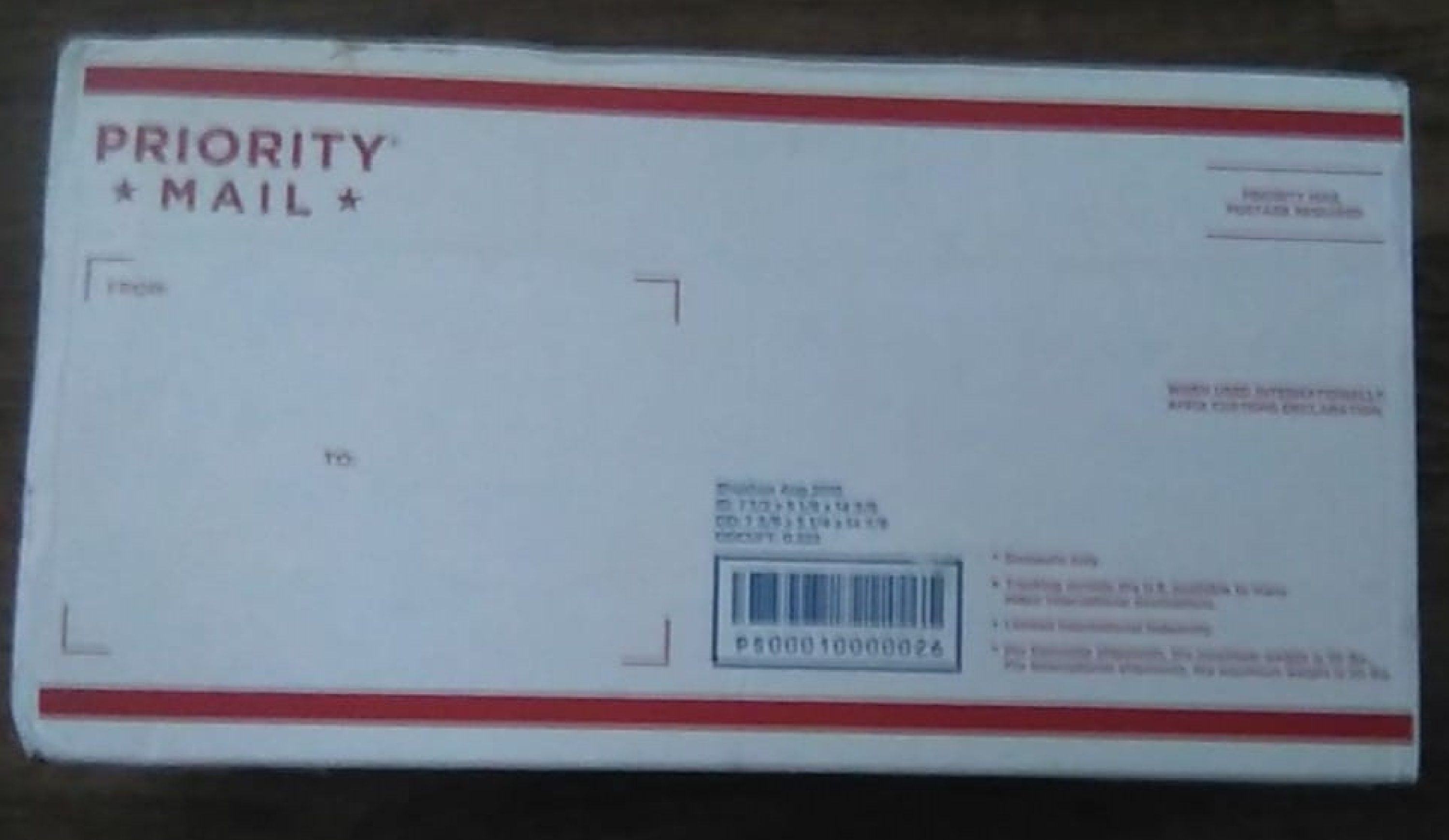 Photo I took of the package I got this evening Photo I took of the package I got this evening