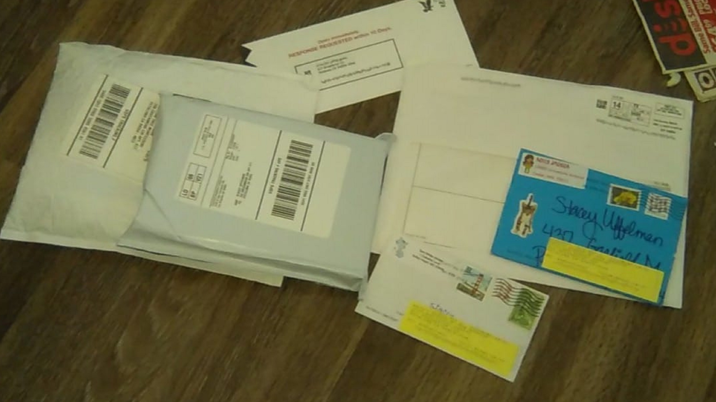 Photo I took with my camera of mail I received today Photo I took with my camera of mail I received today