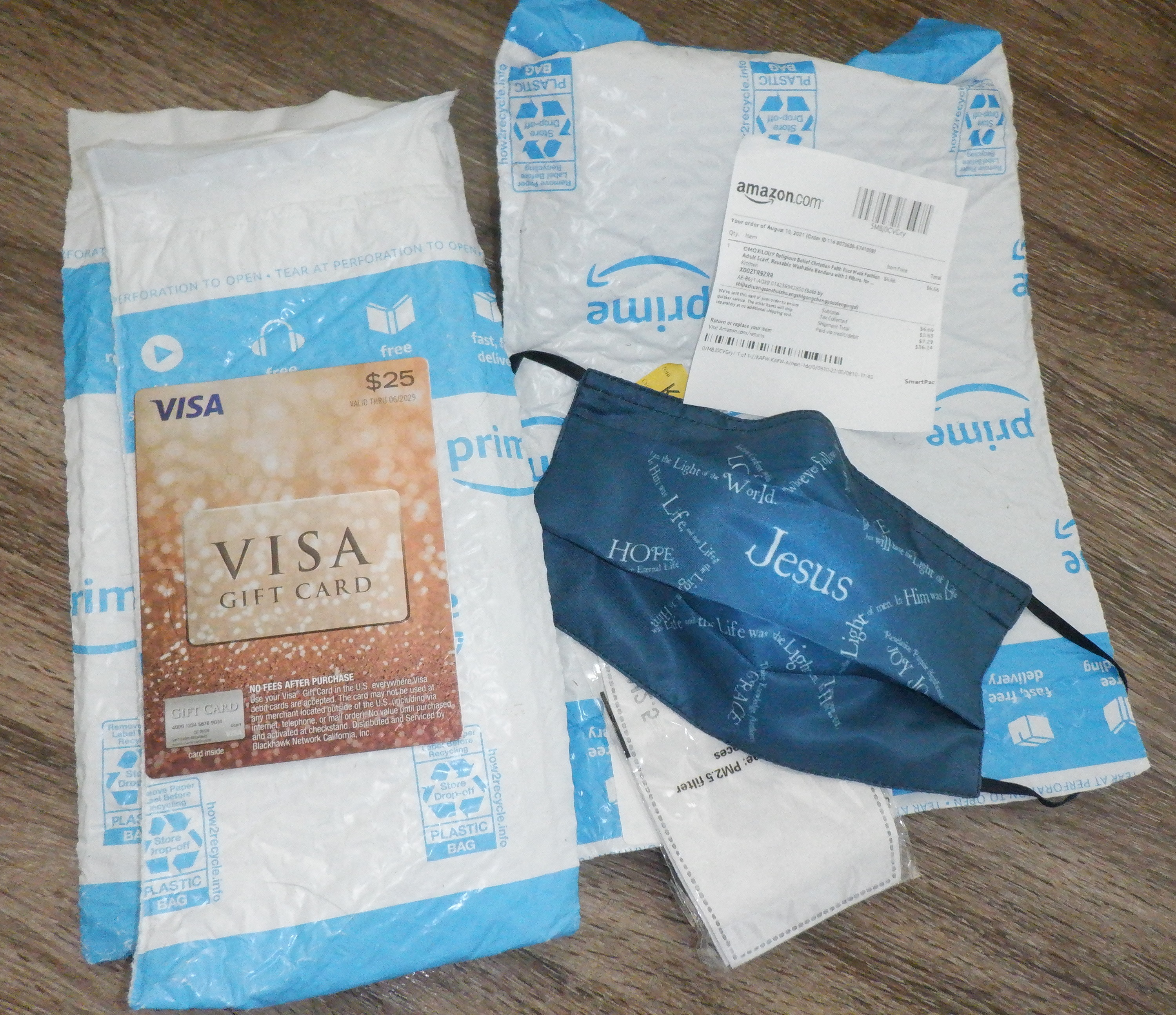 Photos I took of the opened packages Photos I took of the opened packages