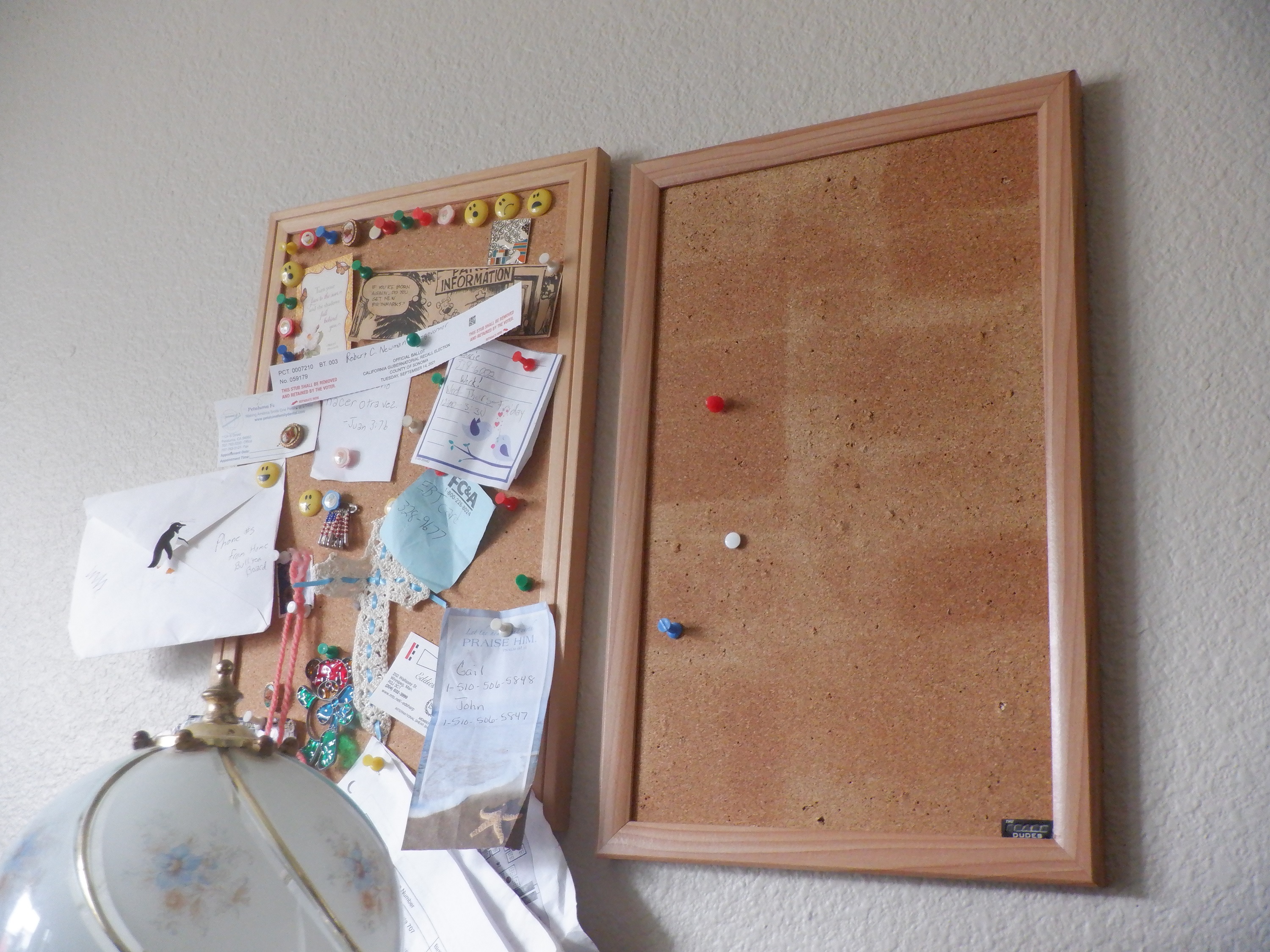 hung up my second bulletin board hung up my second bulletin board