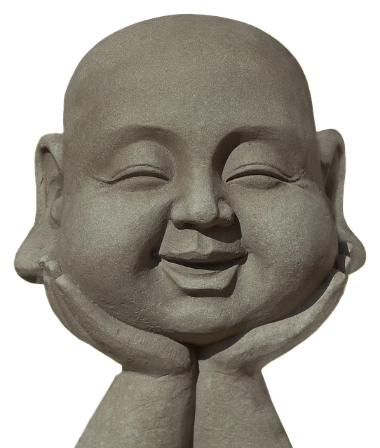 Which side of the Buddhas face shines the brightest?
