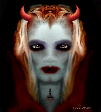 Inside Me - Cool fantasy photo. Feeling a little devilish. Frisky.