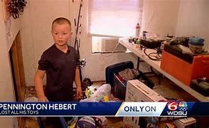 Lafitte resident Pennington Hebert inside of his parents home. Lafitte resident Pennington Hebert inside of his parents home.