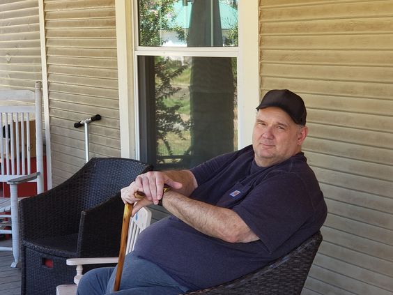 Gilmer resident Jerry Lowe in his home. Gilmer resident Jerry Lowe in his home.