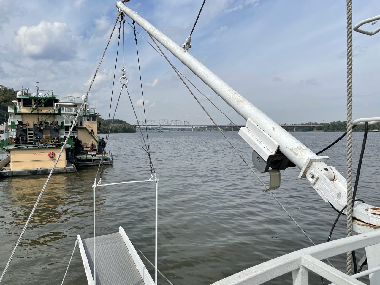 The bowsprit of the riverboat Mark Twain in Hannibal, Missouri. Photo taken by and the property of FourWalls. The bowsprit of the riverboat Mark Twain in Hannibal, Missouri. Photo taken by and the property of FourWalls.
