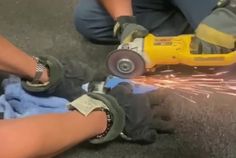 El Paso firefighters using power tools to free a kitten trapped inside of a pipe El Paso firefighters using power tools to free a kitten trapped inside of a pipe