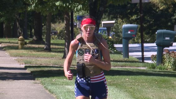 Wadsworth Ohio marathon runner Dawn Blue Wadsworth Ohio marathon runner Dawn Blue