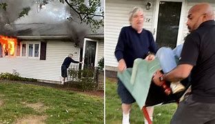A rescue of an elderly woman in Nashua New Hampshire on Friday A rescue of an elderly woman in Nashua New Hampshire on Friday