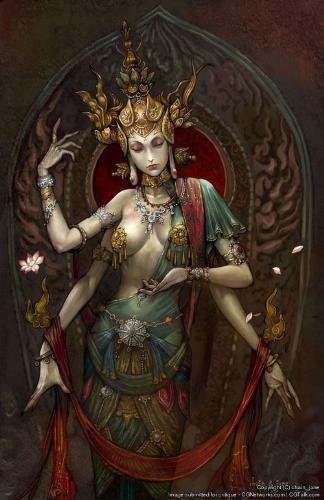Bodhisattva Dream -  artist unknown...