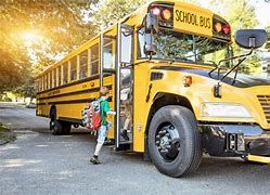 A school bus in Milwaukee Wisconsin A school bus in Milwaukee Wisconsin