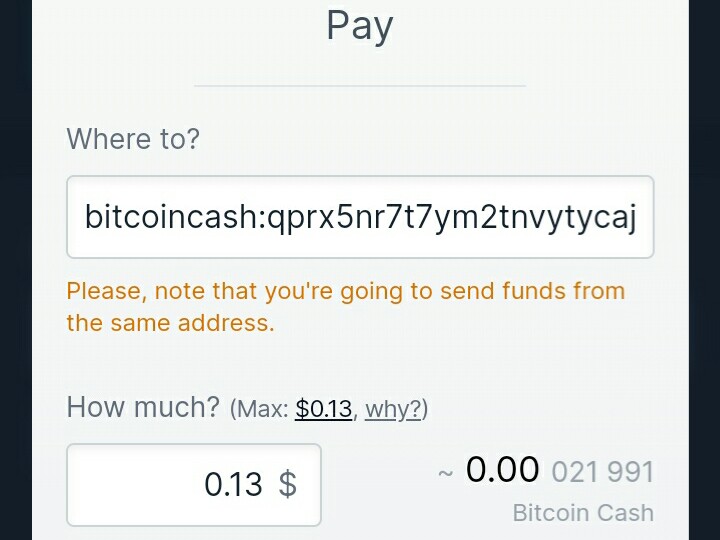 BCH address