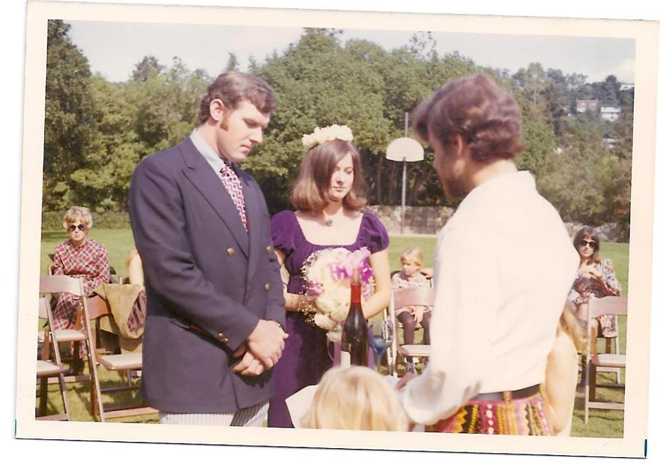1971 Wedding in Berkeley