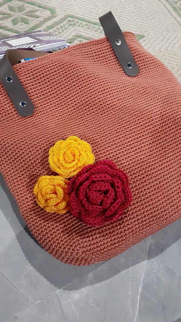 Crochet totebag