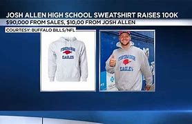 Buffalo Bills quarterback Josh Allen giving back to his high school in California