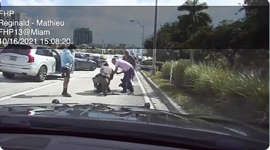 Dashcam footage of Florida Highway Officer Mathieu saving the life of a child Dashcam footage of Florida Highway Officer Mathieu saving the life of a child