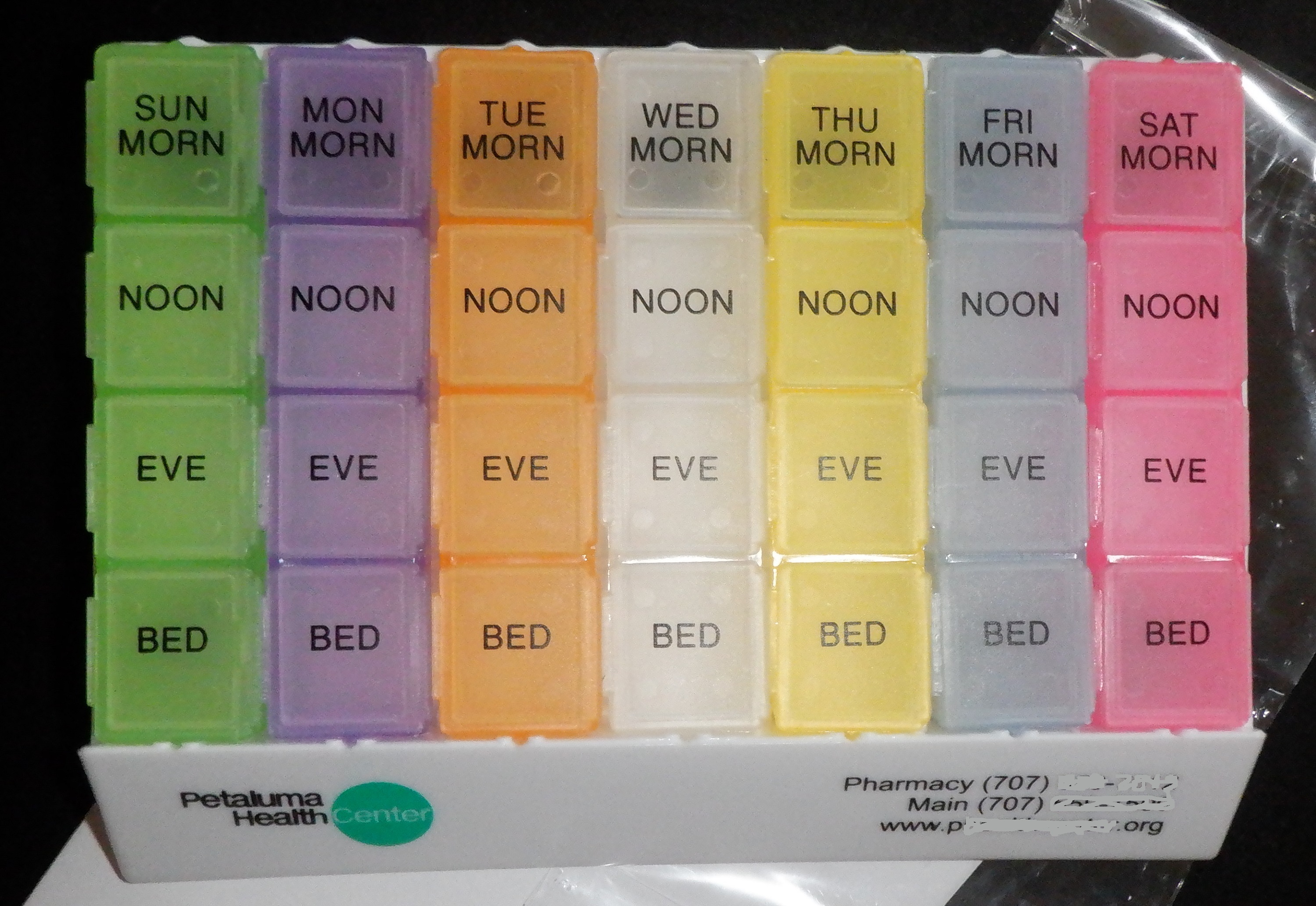 Photo I took of the new pill box Photo I took of the new pill box