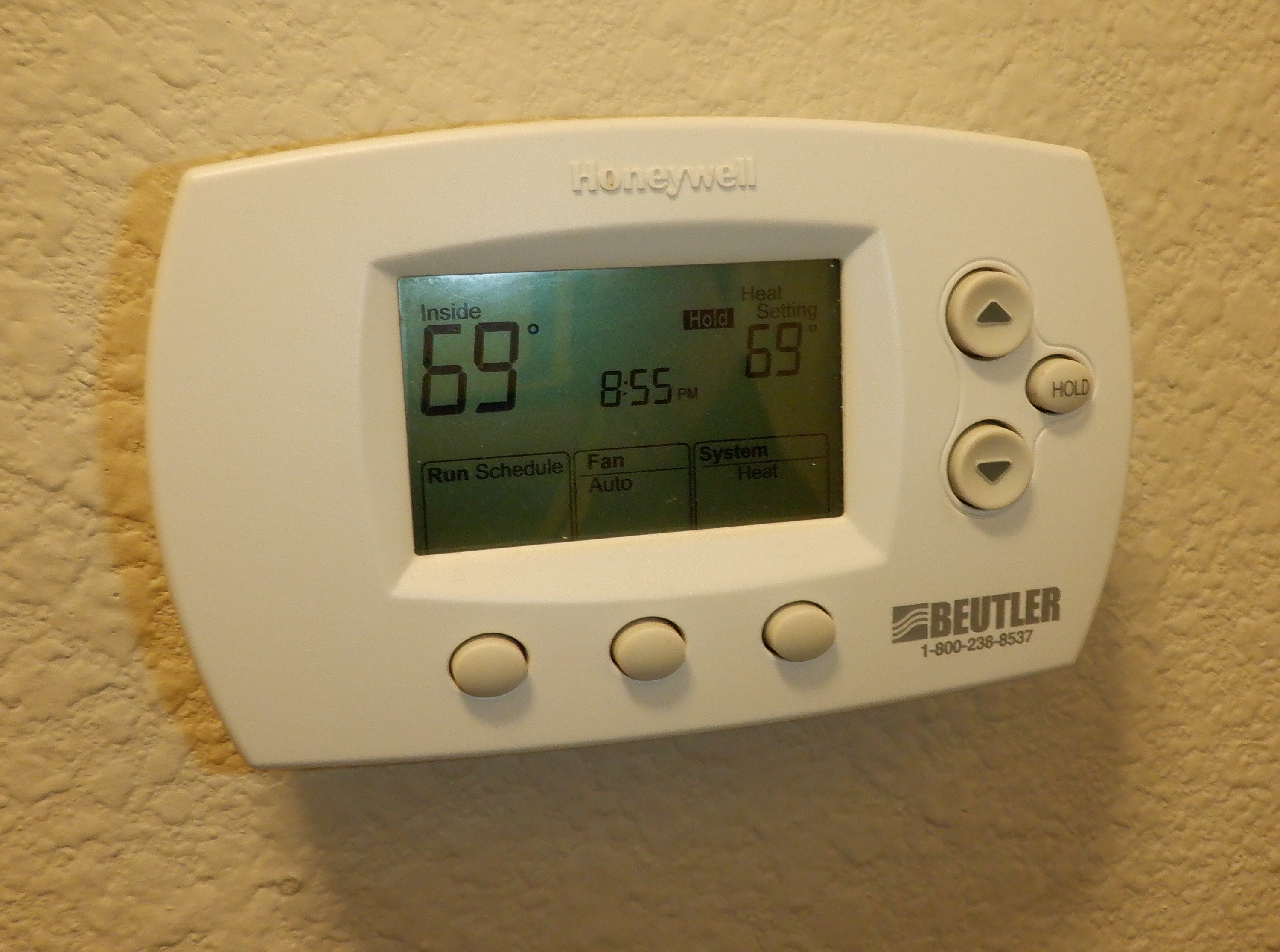 Photo I took of the thermostat Photo I took of the thermostat