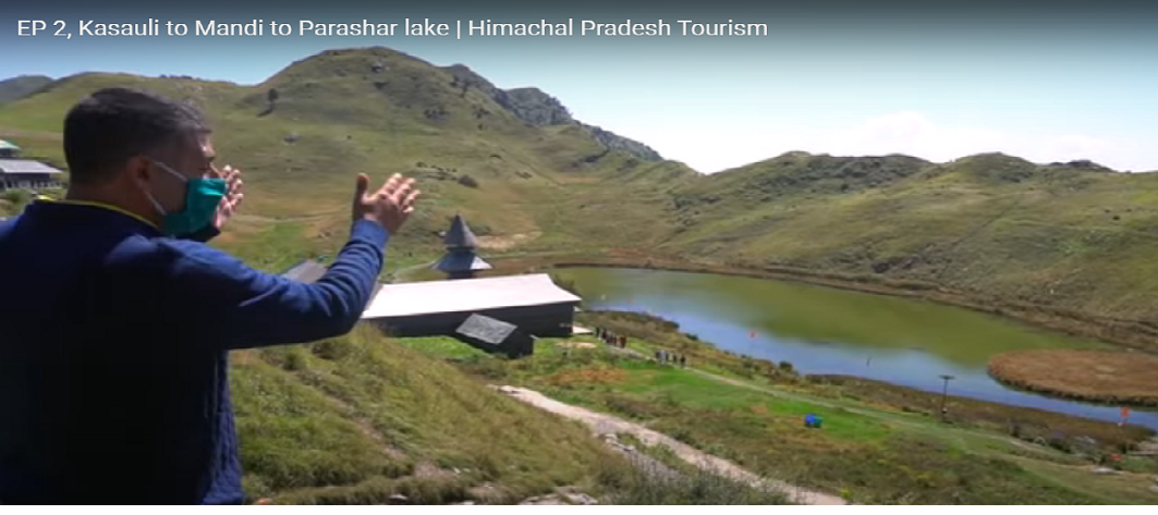 Parashar Lake, Mandi in Himalayas