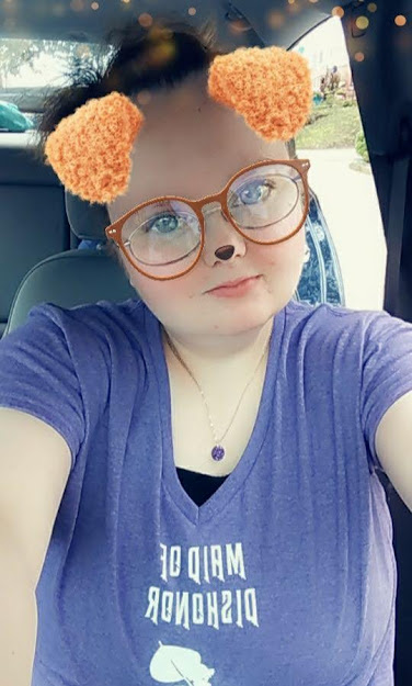 Photo Credit: I snapped this picture (using Snapchat) on our way to my sister's bridal shower back in August.
