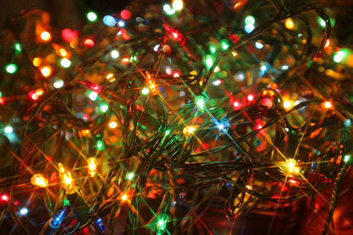 Christmas lights image Christmas lights image