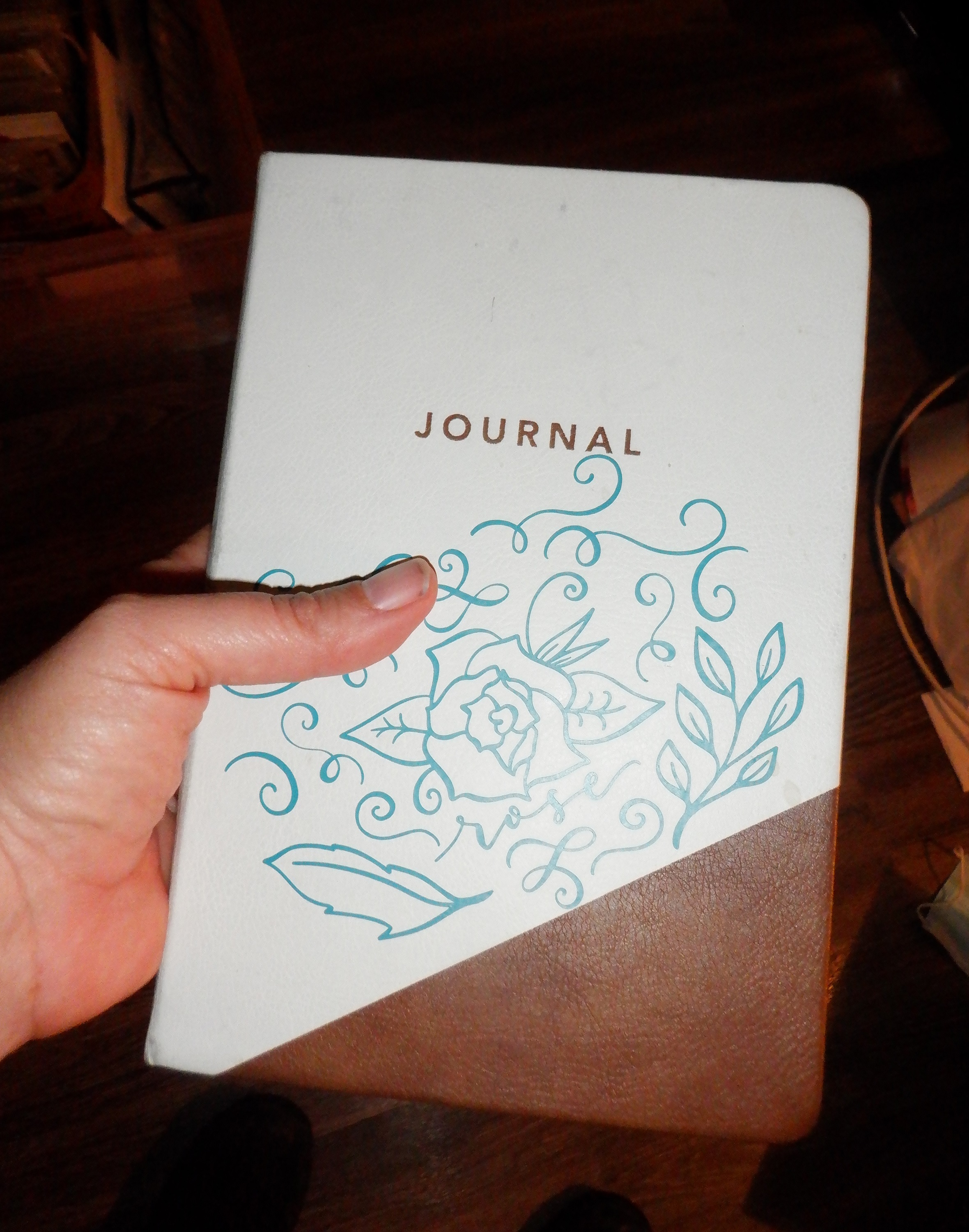 Photo I took of my journal Photo I took of my journal
