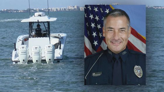 Sarasota Marine Patrol Officer Ron Dixon