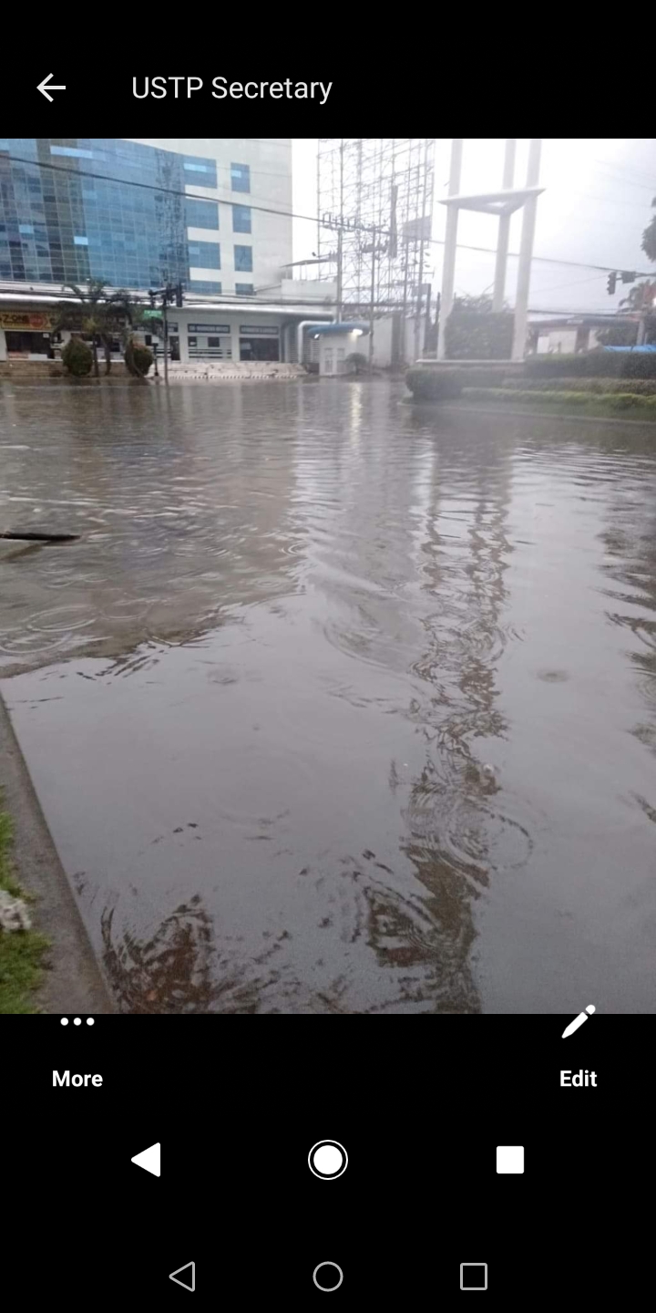 The flood in our university