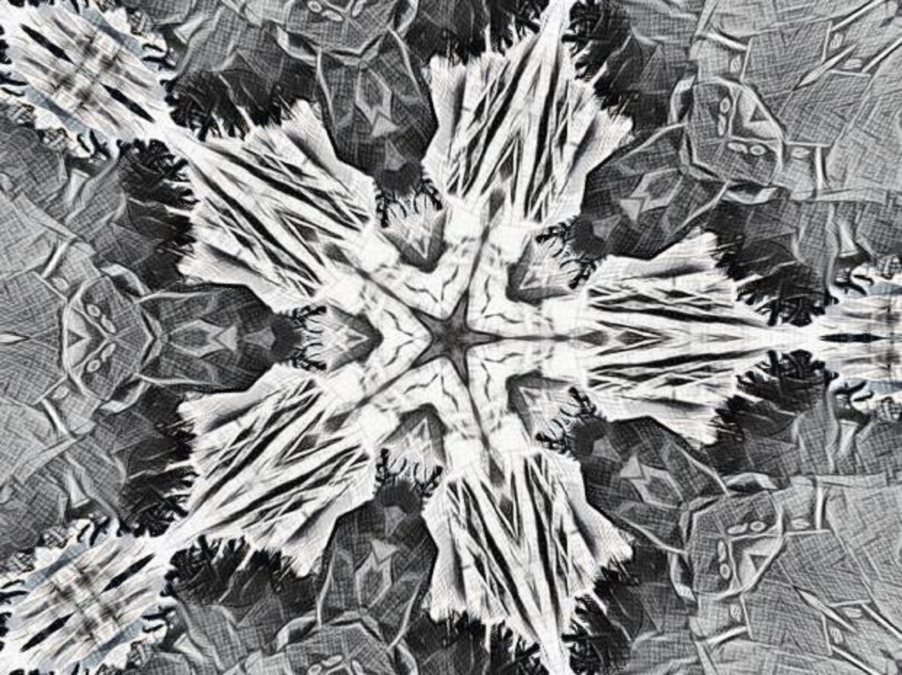 Morning clouds with Escher and Kaleidoscope x 5 Effect Morning clouds with Escher and Kaleidoscope x 5 Effect