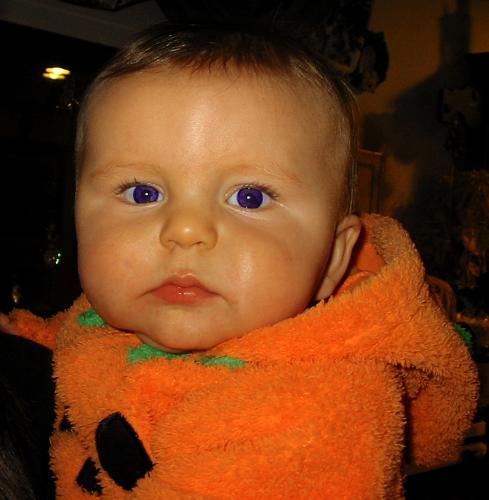 My Son - this is my son in his Halloween costume.