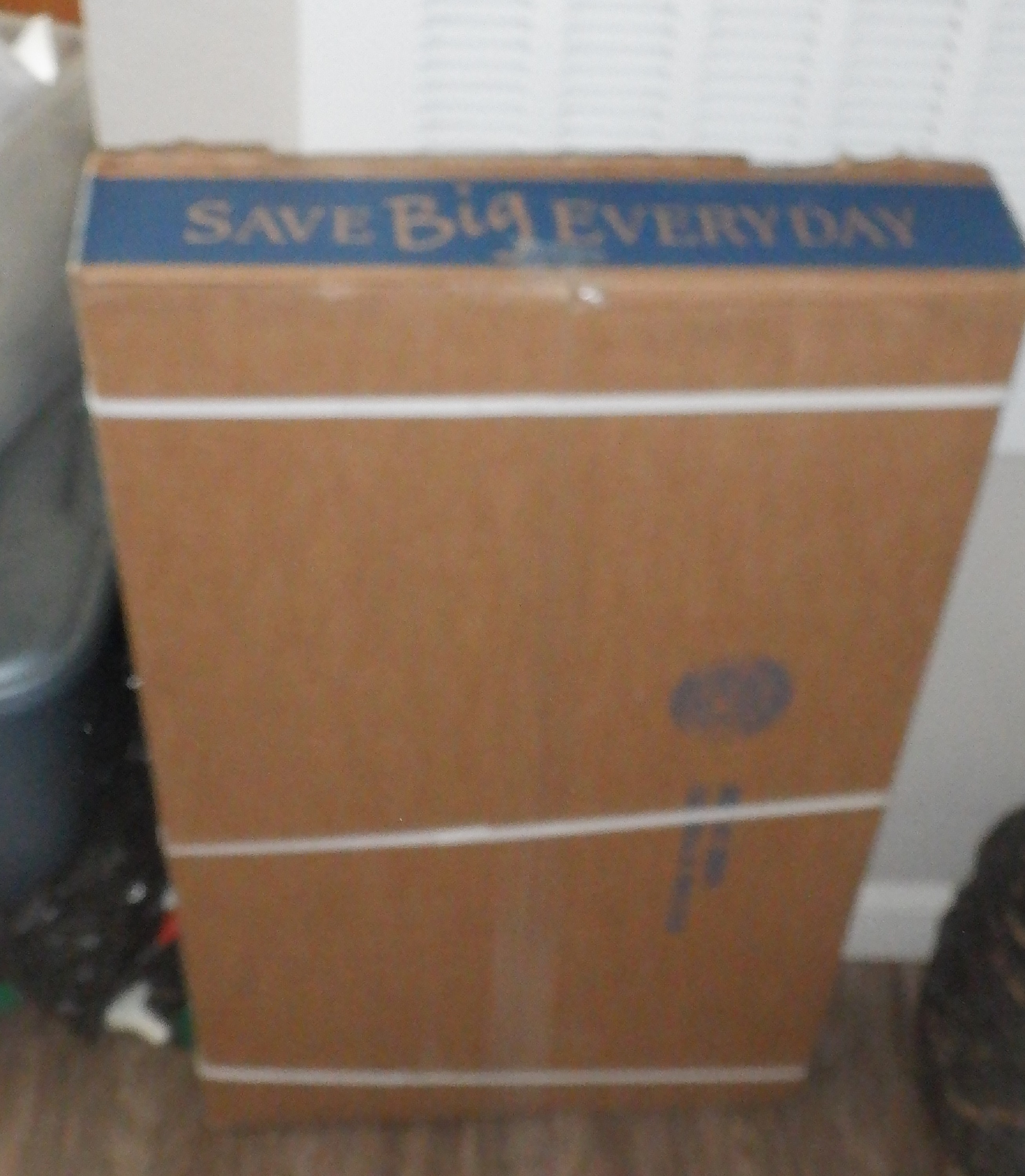 Photo I took of the package outside my door Photo I took of the package outside my door