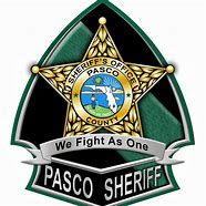 The badge of the Pasco County Sheriff's Office in Florida The badge of the Pasco County Sheriff's Office in Florida