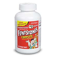 vitamins - these are flintstones vitamins for kids.