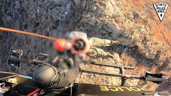Socorro County helicopter rescue an injured hiker in New Mexico's mountains Socorro County helicopter rescue an injured hiker in New Mexico's mountains