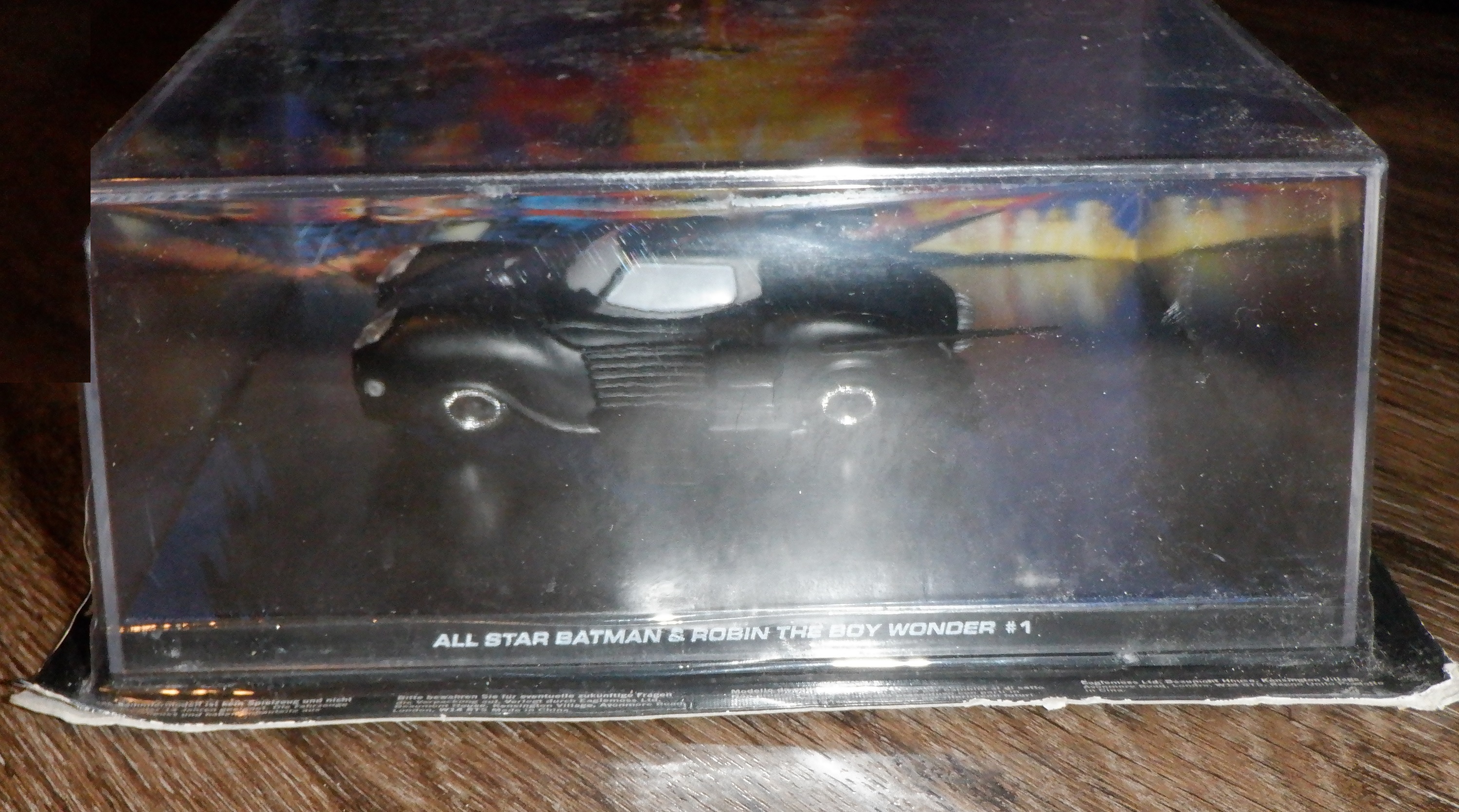 One of the photos I took of the Batmobile model One of the photos I took of the Batmobile model
