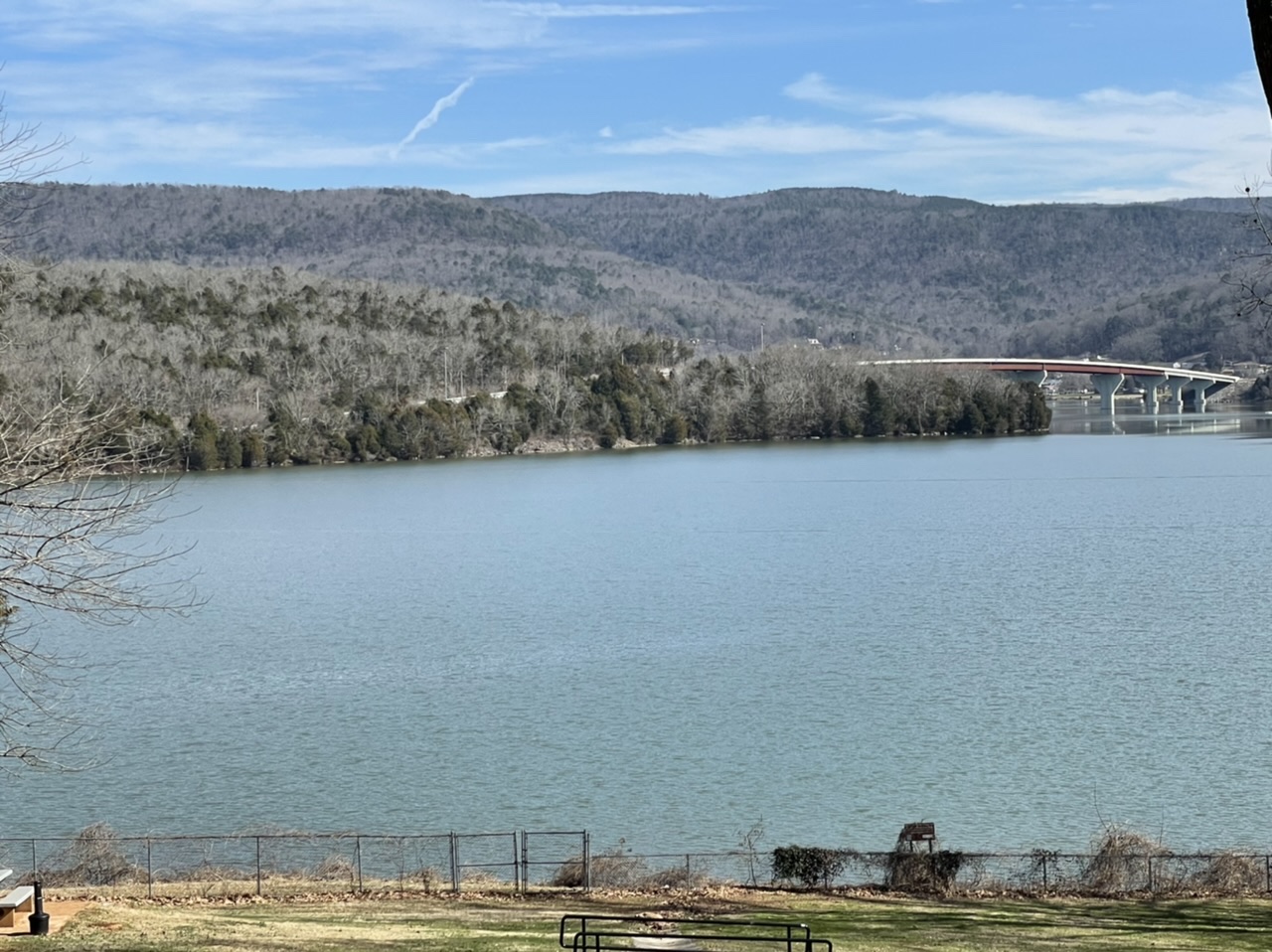 Lake Nickajack from the rest area on I-24 northwest of Chattanooga. Photo taken by and the property of FourWalls. Lake Nickajack from the rest area on I-24 northwest of Chattanooga. Photo taken by and the property of FourWalls.