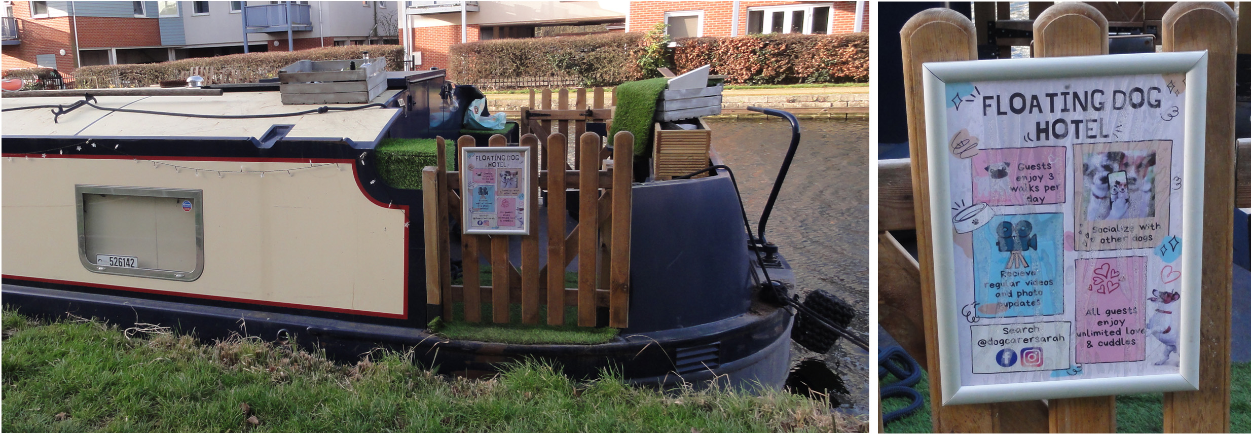 Dog Hotel Narrow Boat Dog Hotel Narrow Boat