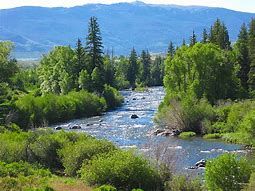 Image of the Blue River in Colorado Image of the Blue River in Colorado