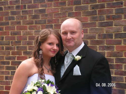 emma dad - my 16yr old and me at my sons wedding she was bridesmaid
