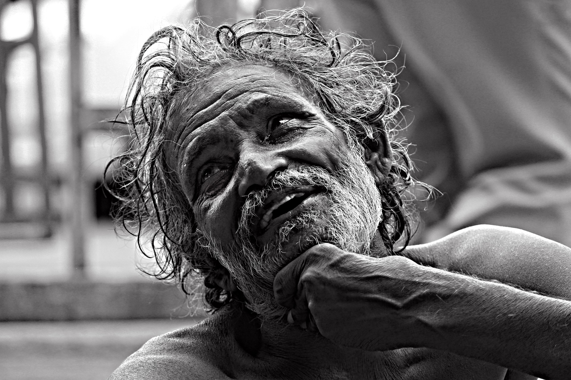 The Zen master stroked his chin pensively, as he continued to be rained upon. The Zen master stroked his chin pensively, as he continued to be rained upon.