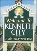 A welcome sign in Kenneth City Florida