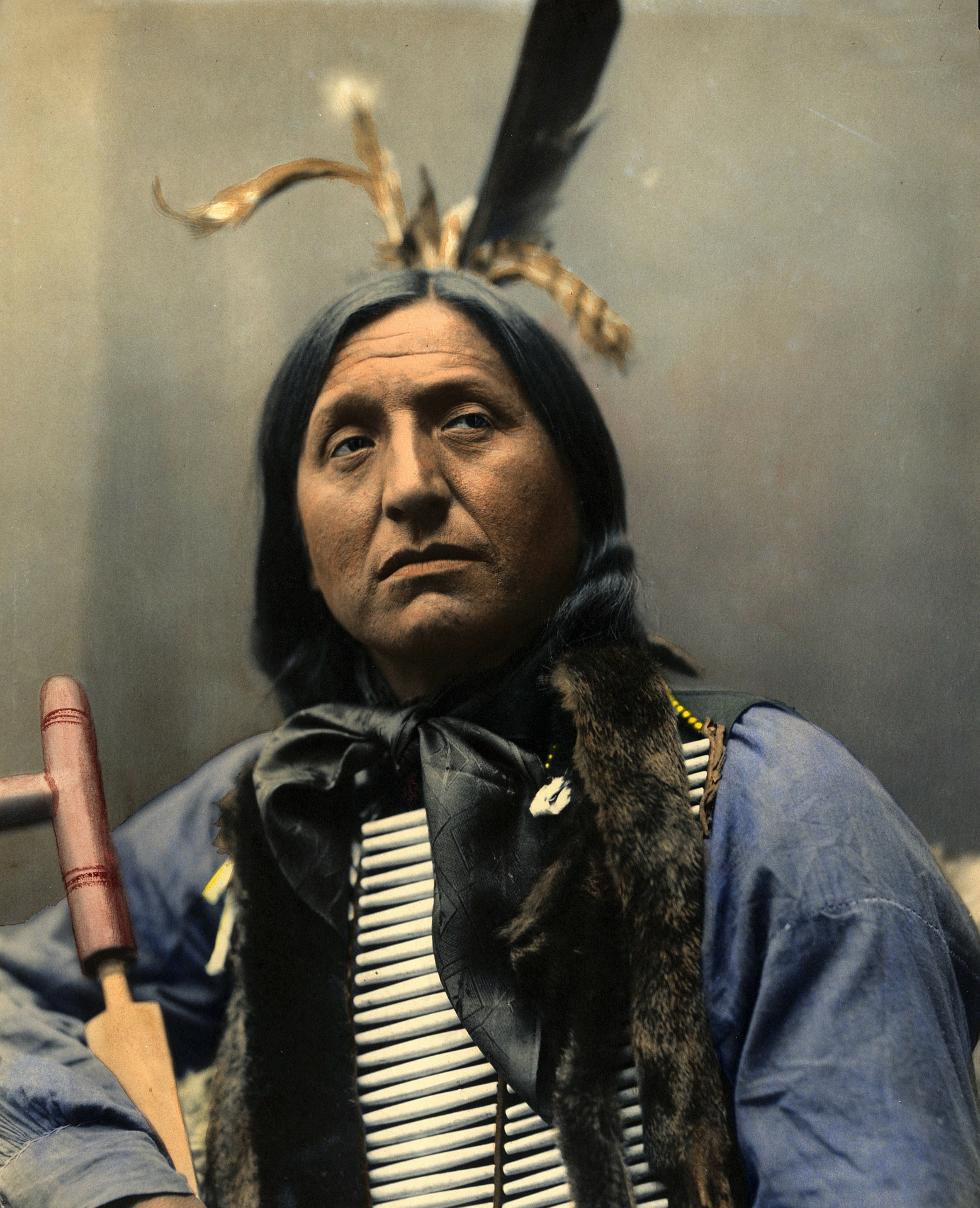 Chief Big Bear spoke out bigly here about war, peace and love. Chief Big Bear spoke out bigly here about war, peace and love.