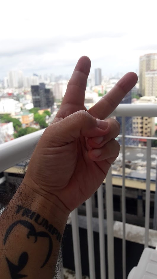 Peace out. Photo is mine.