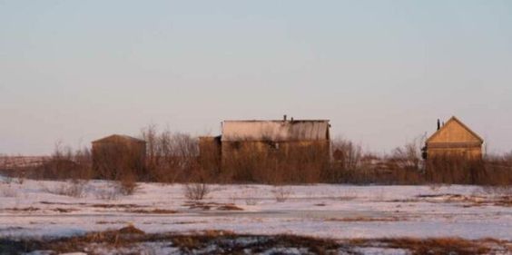 The former home of Earl Polk in Alaska